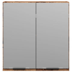 Mirror Cabinet Old Wood Engineered Wood, Glass Medium Modern
