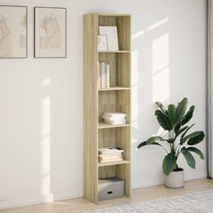 Bookcase Sonoma oak Engineered wood Tall Bookcase Rectangular