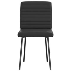 Dining Chair Set of 2 Black
