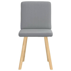Dining Chair Set of 2 Light Grey