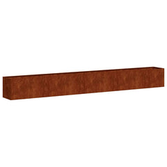 Planter Rusty Weathering Steel Large Durable Planter