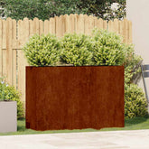 Planter Rusty Weathering steel Large Decorative Inlays Planter