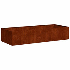 Planter Rusty Weathering Steel Large Decorative Inlays Planter