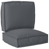 Pallet Cushion Set 2 pcs Anthracite Oxford Fabric