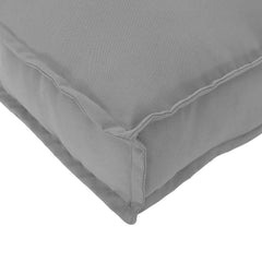 Pallet Cushion Set 2 pcs Grey Oxford Fabric
