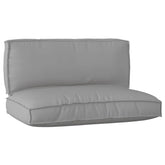 Pallet Cushion Set 2 pcs Grey Oxford Fabric