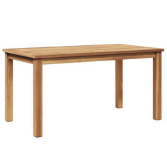 Coffee Table Brown 35.43 x 19.69 x 17.91 in Solid Teak Wood