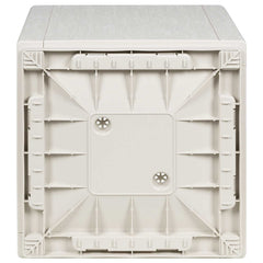 Garden Flower Box White 14.17 x 14.17 x 13.78 in PP