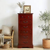 Chest of Drawers with Drawer Brown 17.72 x 13.78 x 39.57 in