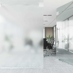 Self-adhesive Window Film Frosted Grey 35.43 x 393.70 in PVC