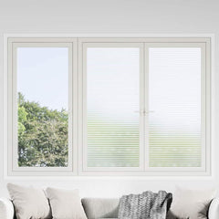 Self-adhesive Window Film Frosted stripes 35.43 x 393.70 in PVC