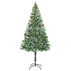 Artificial Christmas Tree Green 70.87 in PVC and Steel