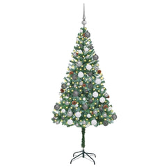 Artificial Christmas Tree Green 70.87 in PVC and Steel