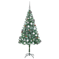 Artificial Christmas Tree Green 70.87 in PVC and Steel