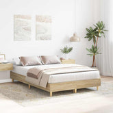 Bed Frame Sonoma 53.94 x 74.80 in Engineered Wood