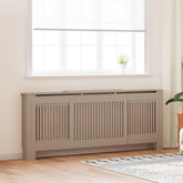 Radiator Cover 2 pcs Sonoma Oak 80.71 x 8.07 x 32.09 in