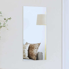 Wall Mirror Rectangular 11.81 x 23.62 in Tempered Glass