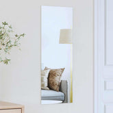 Wall Mirror Rectangular 11.81 x 31.50 in Tempered Glass