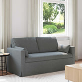 Sofa Dark Grey 62.20 x 30.71 x 31.50 in Fabric