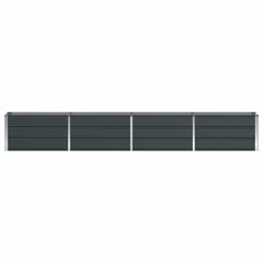 Planter Anthracite 125.98 x 15.75 x 17.72 in Steel