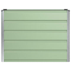 Planter Green 39.37 x 15.75 x 29.53 in Steel