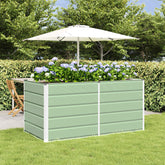 Planter Green 62.99 x 31.50 x 29.53 in Steel