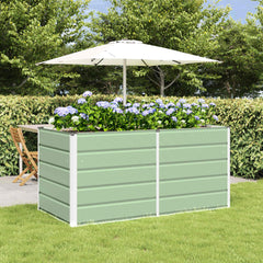 Planter Green 62.99 x 31.50 x 29.53 in Steel