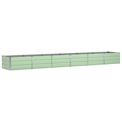 Planter Green 188.98 x 31.50 x 17.72 in Steel