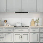 Kitchen Backsplash 2 pcs Transparent 39.37 x 15.75 in