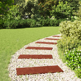 Stepping Stone 6 pcs Red 23.82 x 9.84 x 0.79 in Rubber