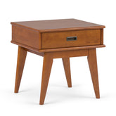 Galaxy - Mid Century End Table - Teak Brown