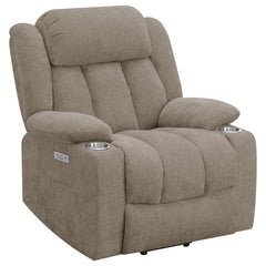 Asgard Camel Upholstered Power Lift Recliner