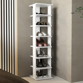 Saturn Rack, White, 7 Shelves