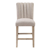 WALTZ BEIGE BAR STOOLS (KIT OF 2)