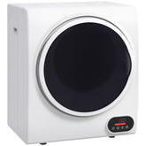 1.5 cu.ft Portable Compact Clothes Laundry Dryer with Intelligent Drying for Apartments Dorms RVs, 850W, White