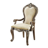 Apocalypse Antique Oak Finish Arm Chair (Set of 2)