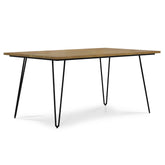 Nova Dining Table in Light Brown