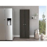 Valhalla Cabinet, Double Door, Five Shelves -Espresso / Black