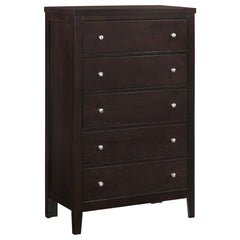 Dionysus Warm Brown 5-Drawer Chest