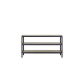 Console Table W/ Metal Insets