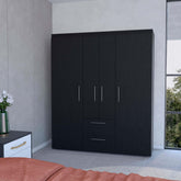 Wenge All-In-One 2-Door Armoire