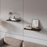 Dark Walnut Floating Shelf