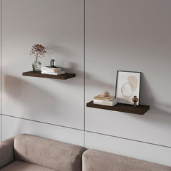 Dark Walnut Floating Shelf