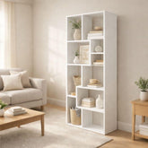 Iphigenia Display Shelf & Bookcase, 5-Tier, White