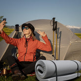 Memory Foam Camping Mattress - 75"x30"x4" Perfect for Outdoor Activities, RVs, Guest Rooms, and Dorms; Foldable, Portable, with Water-Resistant Zipper Cover, CertiPUR-US Certified