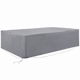 97" x 65" x 26" Weatherproof Outdoor Sectional Patio Furniture Cover with Ultimate Weather Protection, Grey
