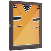 23.5" x 31.5" UV-Resistant Sports Jersey Frame Display Case, Brown