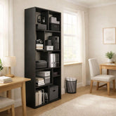 Iphigenia Display Shelf & Bookcase, 5-Tier, Black