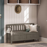 Apocalypse Entryway Storage Bench