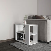 Sideboard Table, 4 Legs, 2 Shelves